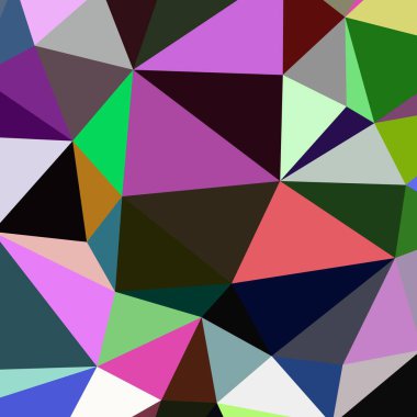 Arka plan çok renkli geometrik poligonal.