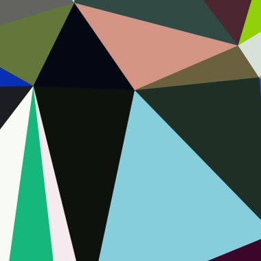 Arka plan çok renkli geometrik poligonal.