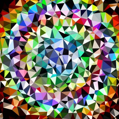 Arka plan çok renkli geometrik poligonal.