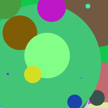 Daire geometrik şaşırtıcı arka plan çok renkli desen.