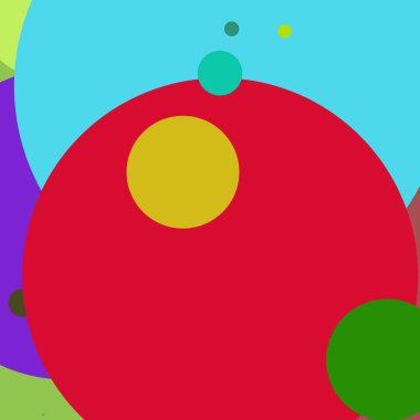 Daire geometrik güzel arka plan çok renkli desen.