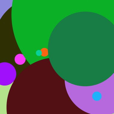 Daire geometrik güzel arka plan çok renkli desen.