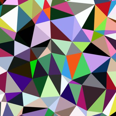 Arka plan çok renkli geometrik poligonal.