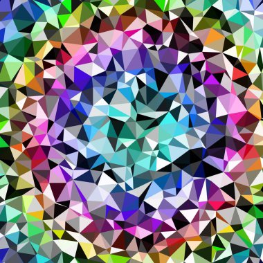 Arka plan çok renkli geometrik poligonal.