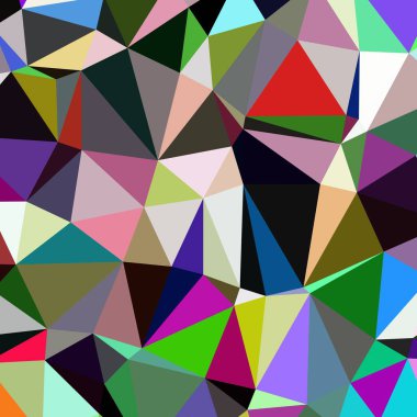 Arka plan çok renkli geometrik poligonal.