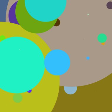 Daire geometrik güzel arka plan çok renkli desen.