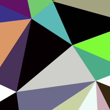 Arka plan poligonal sorunsuz üçgen renk desen.