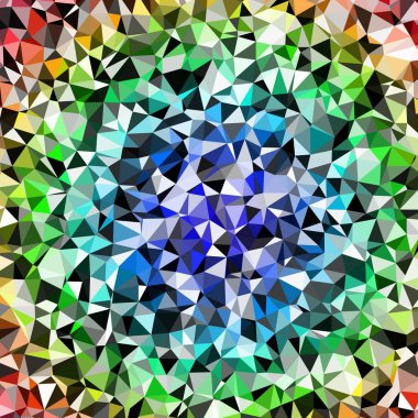 Arka plan çok renkli geometrik poligonal.