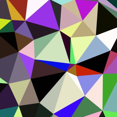 Arka plan çok renkli geometrik poligonal.