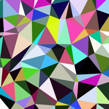 Arka plan çok renkli geometrik poligonal.