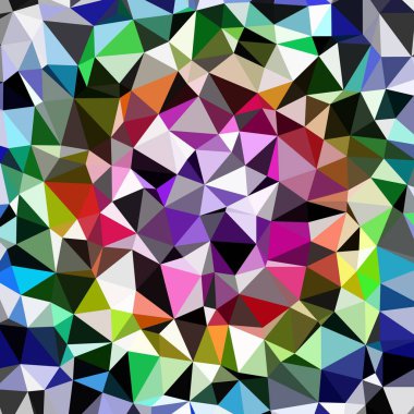 Arka plan çok renkli geometrik poligonal.