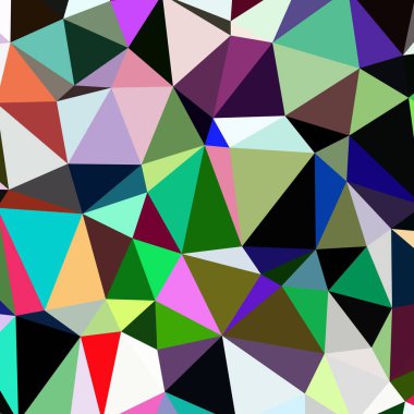 Arka plan çok renkli geometrik poligonal.