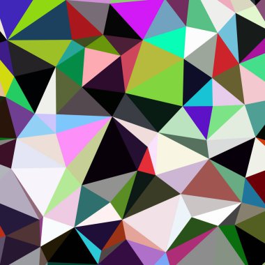 Arka plan çok renkli geometrik poligonal.