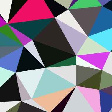 Arka plan çok renkli geometrik poligonal.