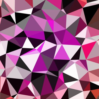 Arka plan poligonal sorunsuz üçgen renk desen.