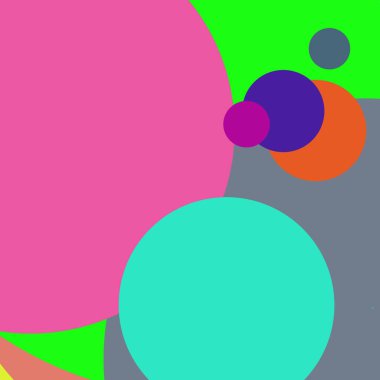 Daire geometrik güzel arka plan çok renkli desen.