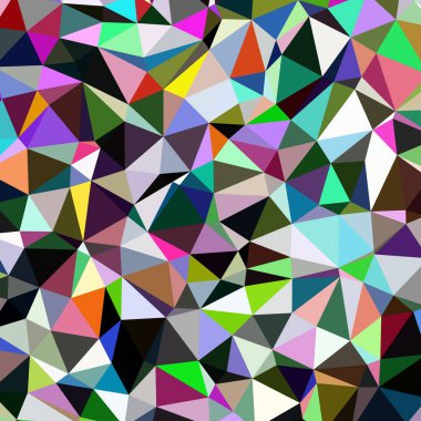 Arka plan çok renkli geometrik poligonal.