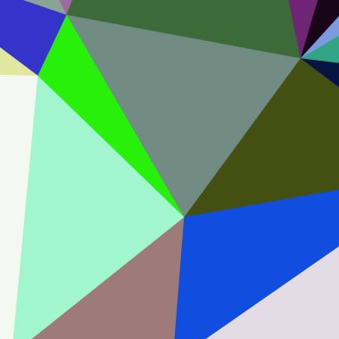 Arka plan çok renkli geometrik poligonal.