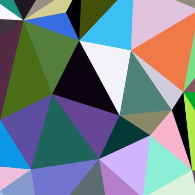 Arka plan çok renkli geometrik poligonal.