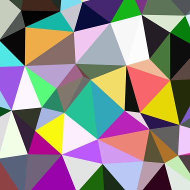 Arka plan çok renkli geometrik poligonal.