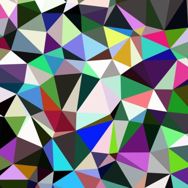 Arka plan çok renkli geometrik poligonal.