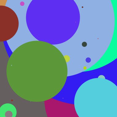 Daire geometrik büyük arka plan çok renkli desen.