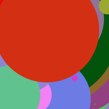 Daire geometrik büyük arka plan çok renkli desen.