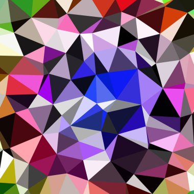 Arka plan çok renkli geometrik poligonal.