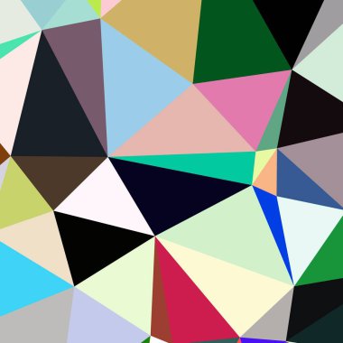 Arka plan çok renkli geometrik poligonal.