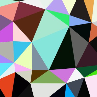 Arka plan çok renkli geometrik poligonal.