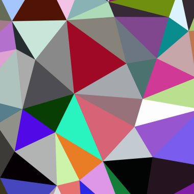 Arka plan çok renkli geometrik poligonal.