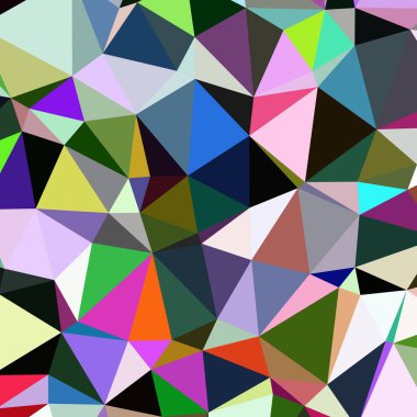 Arka plan çok renkli geometrik poligonal.