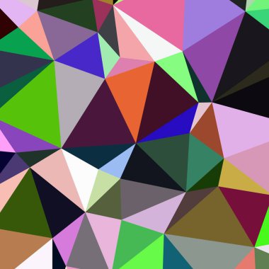 Arka plan çok renkli geometrik poligonal.