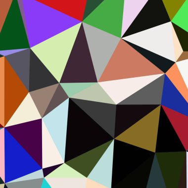 Arka plan çok renkli geometrik poligonal.