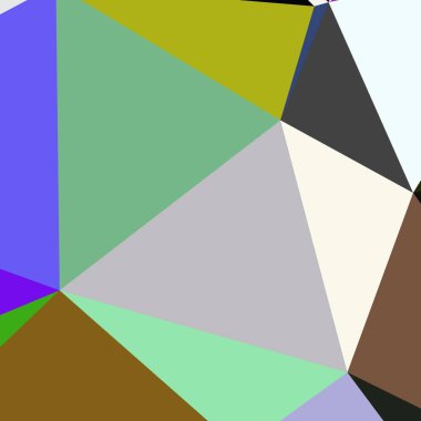 Arka plan çok renkli geometrik poligonal.