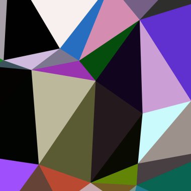 Arka plan çok renkli geometrik poligonal.