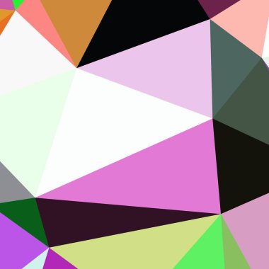 Arka plan poligonal sorunsuz üçgen renk desen.