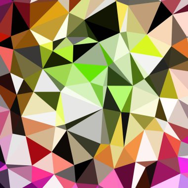 Arka plan çok renkli geometrik poligonal.