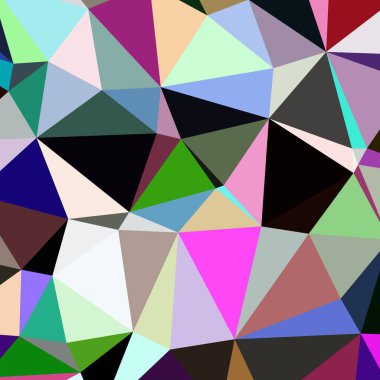 Arka plan çok renkli geometrik poligonal.
