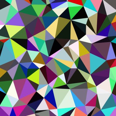 Arka plan çok renkli geometrik poligonal.