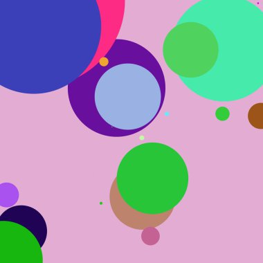 Daire geometrik büyük arka plan çok renkli desen.