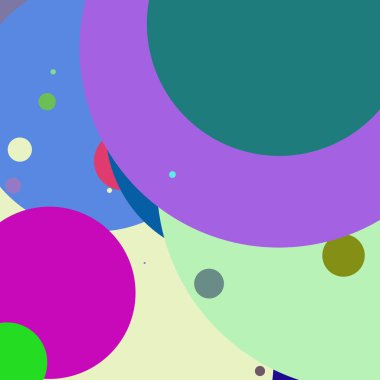 Daire geometrik güzel arka plan çok renkli desen.