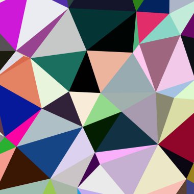 Arka plan çok renkli geometrik poligonal.