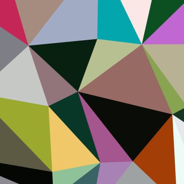 Arka plan çok renkli geometrik poligonal.