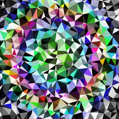 Arka plan çok renkli geometrik poligonal.