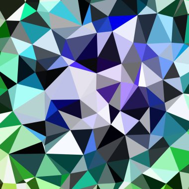 Arka plan poligonal sorunsuz üçgen renk desen.