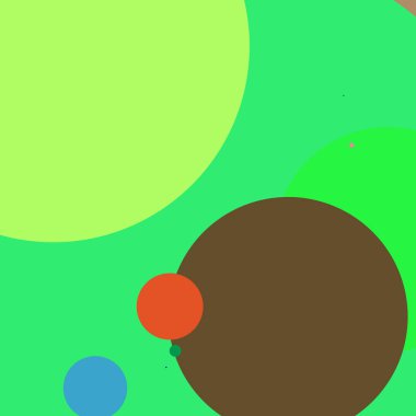 Daire geometrik yeni arka plan çok renkli desen.