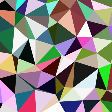 Arka plan çok renkli geometrik poligonal.