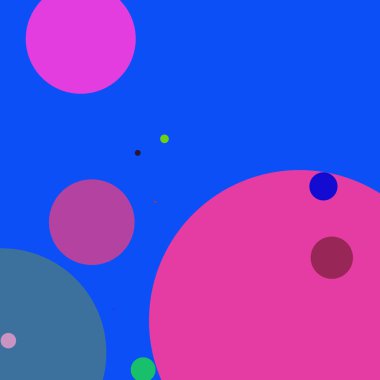 Daire geometrik büyük arka plan çok renkli desen.