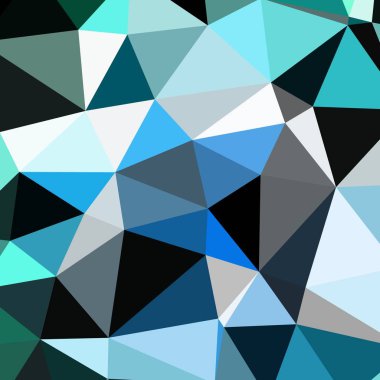 Arka plan poligonal sorunsuz üçgen renk desen.